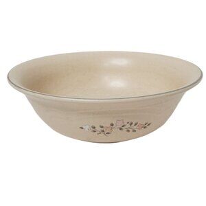 vintage 1980's platzgraff stoneware 8.5" floral replacement vegetable bowl.
